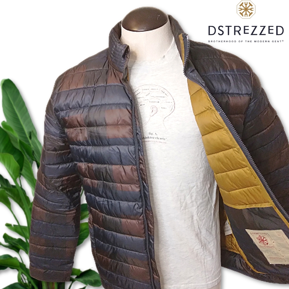 Dstrezzed Designer Puffer Jacket Men's L